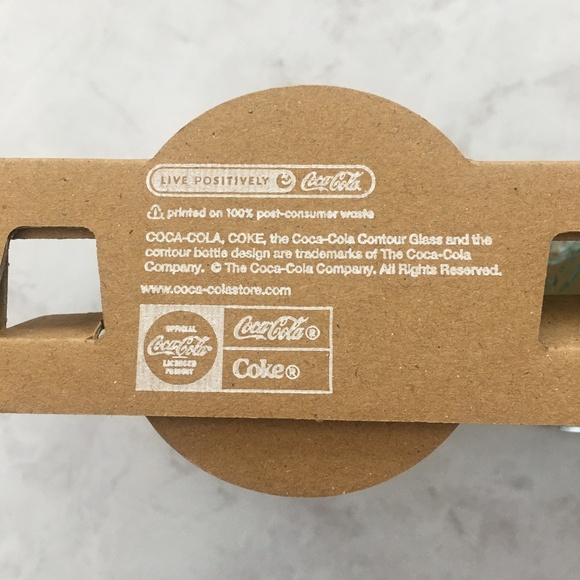 NIB San Miguel Coca Cola Coke Drinking Glass- Set of 3 - Picture 6 of 7